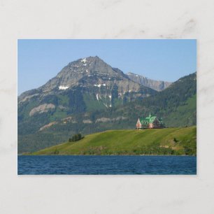 Waterton Lakes National Park Prince Hotel Postkarte