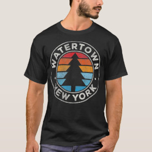 Watertown New York NY Vintag Graphic Retro 70er T-Shirt