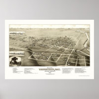 Watertown, SD Panoramic Map - 1883