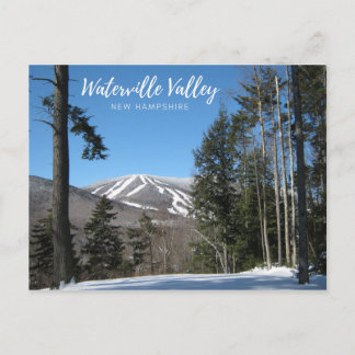 Waterville Valley New Hampshire Ski Resort Postkarte