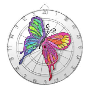 Watery Butterfly Dartscheibe