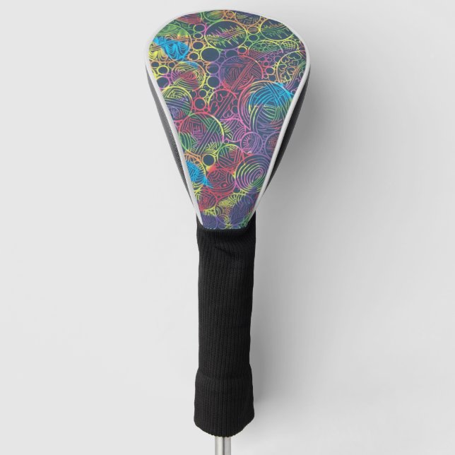 Watery Neuron Golf Headcover (Vorderseite)