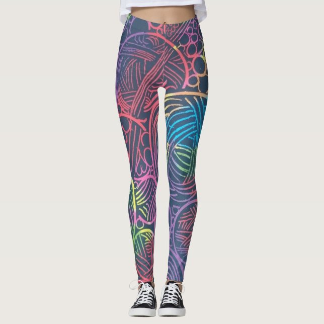 Watery Neuron Leggings (Vorderseite)