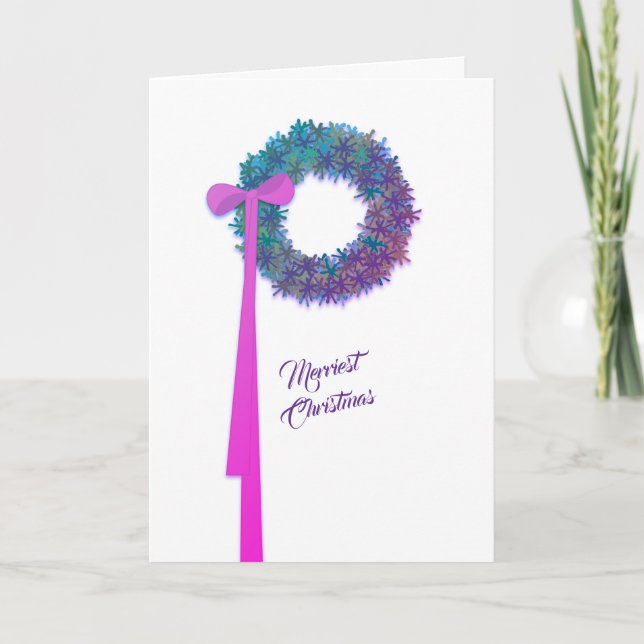 Wath Art Christmas Card Karte (Vorderseite)