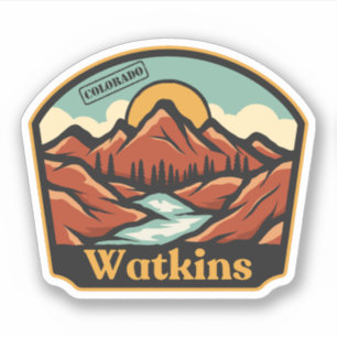 Watkins, Colorado Aufkleber