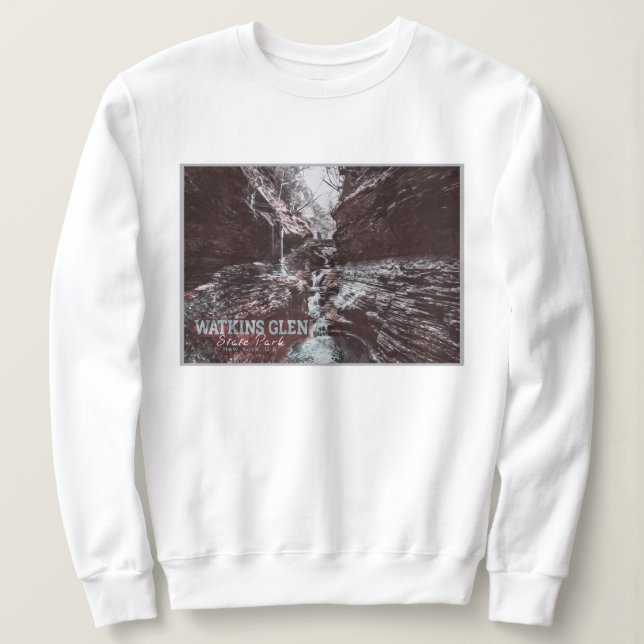 WATKINS GLEN - NEW YORK US SWEATSHIRT (Design vorne)