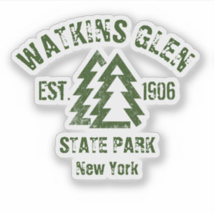 Watkins Glen Staat Park New York Aufkleber