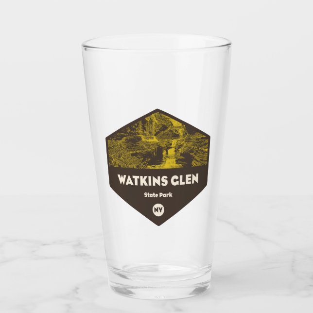Watkins Glen Staat Park New York Glas (Vorderseite)
