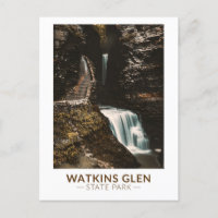 Watkins Glen Staat Park New York