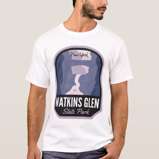 Watkins Glen Staat Park New York T-Shirt (Vorderseite)