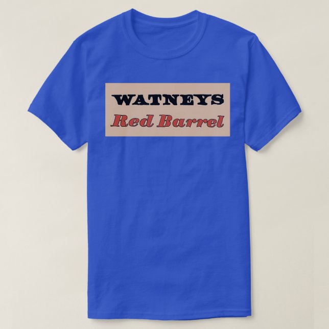 Watneys Red Barrel T-Shirt (Design vorne)