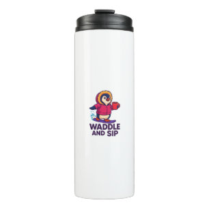 Watscheln und Schlucken Thermosbecher