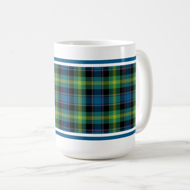 Watson Clan Tartan Tasse (VorderseiteRechts)