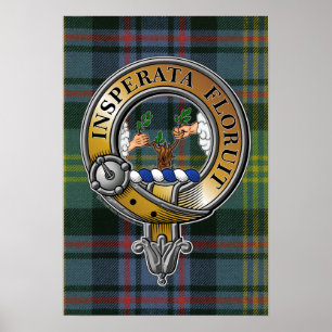 Watson Tartan & Abzeichen Poster