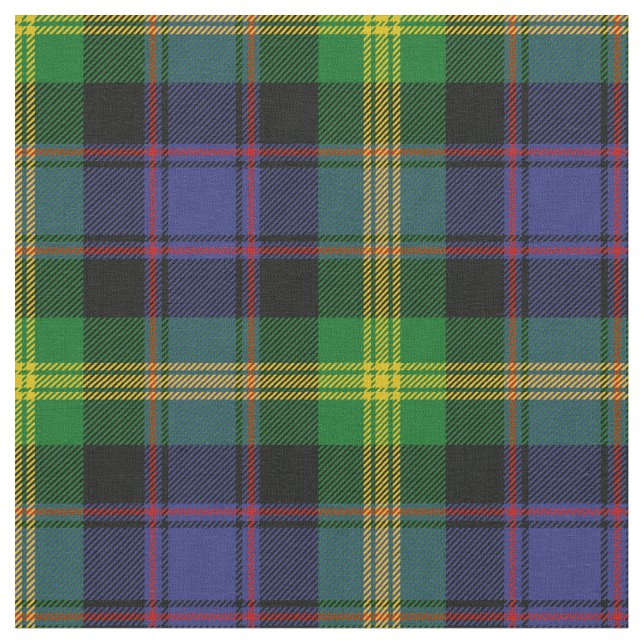 Watsontartan-Druck Stoff (Nahaufnahme)