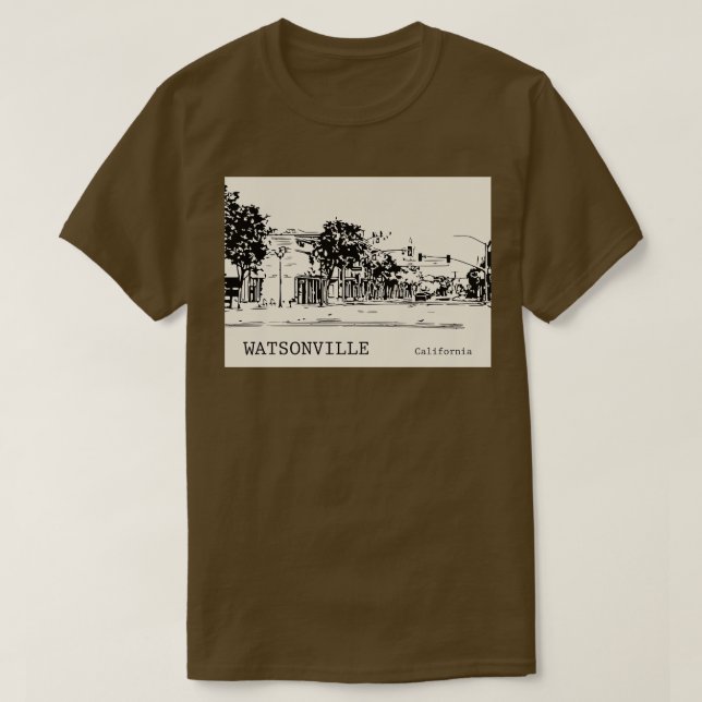 Watsonville California TShirt 1 (Design vorne)