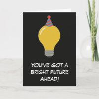 Watt eine brillante Idee zum Geburtstag Illustrati