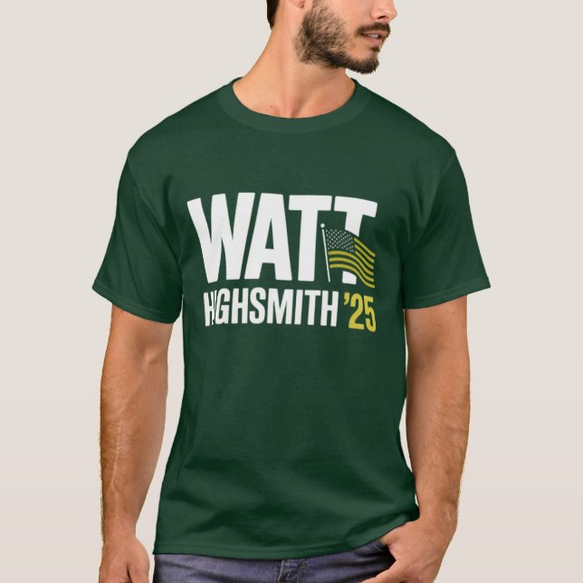 Watt Highsmith '25 T-Shirt (Vorderseite)