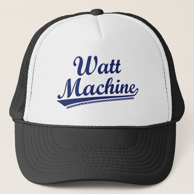 Watt-Maschine Truckerkappe (Vorderseite)
