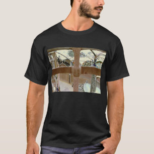 WATT TOWERS. VINTAGE FOTOGRAFIE T-Shirt