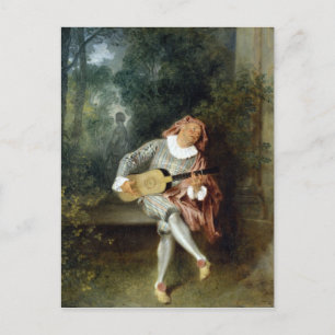 Watteau, Jean-Antoine Art Postkarte