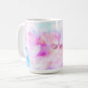 Wattebausch-Farben Wasserfarbe Glamour Kaffeetasse