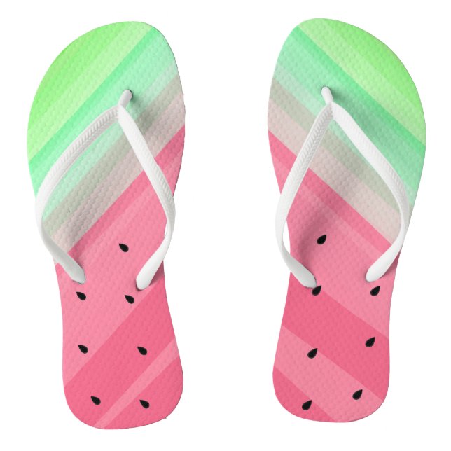 Wattermelon Flip Flops (Fußbett)