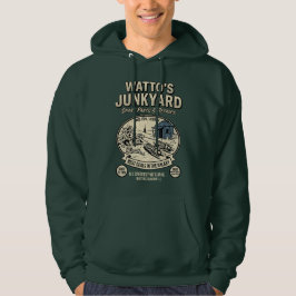 Wattos Schrotthandel Retro-Ersatzteile Hoodie