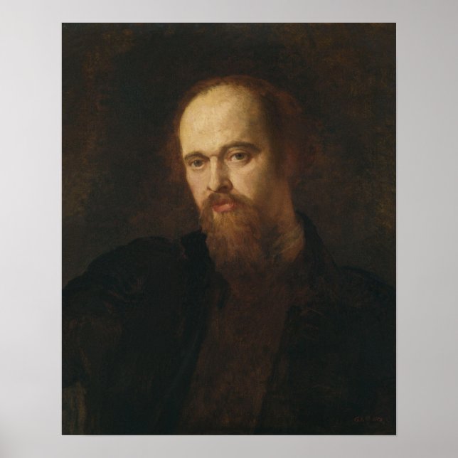 Watts - Dante Gabriel Rossetti Poster (Vorne)