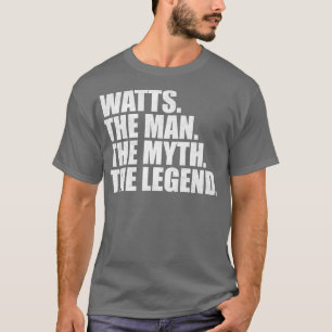 WattsWatts Familienname Watts Nachname Watts Surna T-Shirt