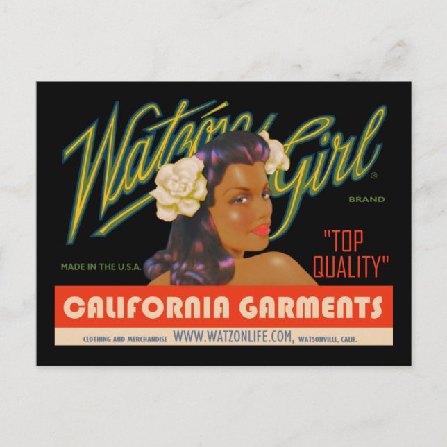 Watzón Girl #4 © Postkarte (Vorderseite)