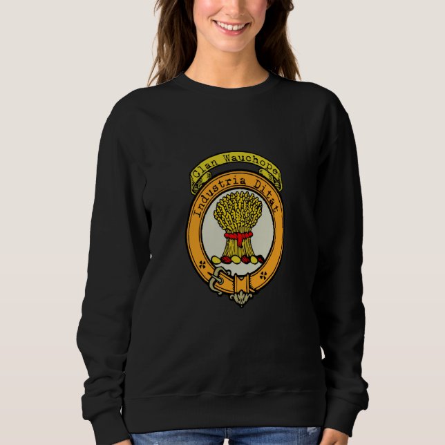Wauchope Clan Scottish Crest Sweatshirt (Vorderseite)