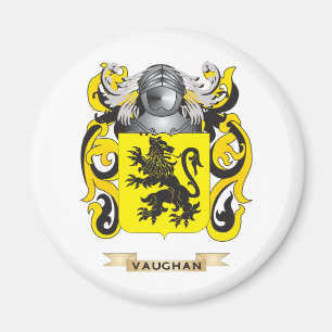 Waughan-Familienwappen (Wappen) Magnet