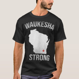 Waukesha Strong Wisconsin Staat Weihnachtsbankett T-Shirt