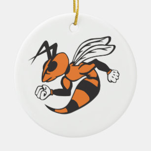 Wautoma Hornissen-Verzierung Keramikornament