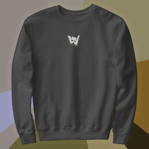 Wave and Walk Off-White W Logo Essential Sweatshirt