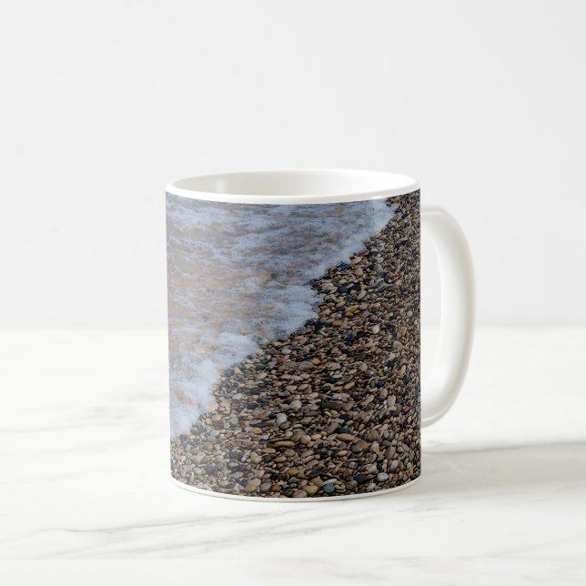 Wave Ashore Painterly Coffee Tasse (VorderseiteRechts)