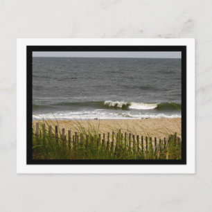 Wave at Point Pleasant Postcard Postkarte