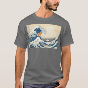 Wave Capybara Surfing Rodent1485 T-Shirt