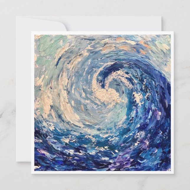 Wave Card (Vorderseite)