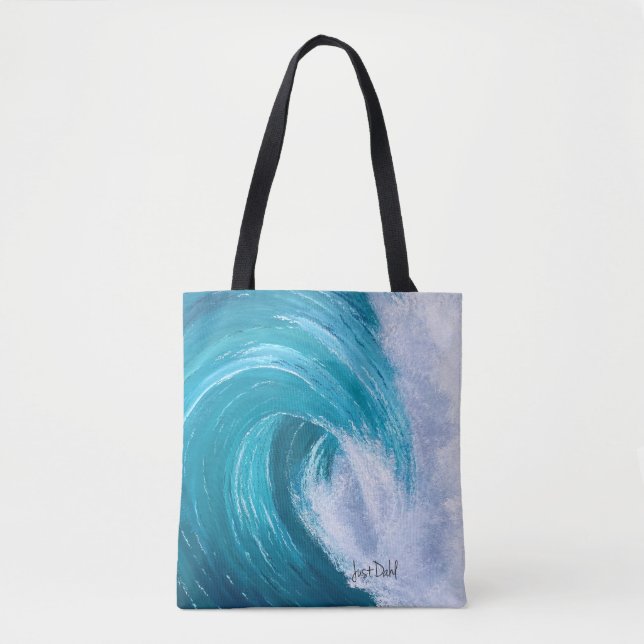 Wave Just Dahl Costal Tote (Vorderseite)