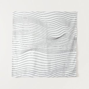 Wave Lines Muster Abstrakt Background.art, wave, Wandteppich