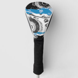 Wave Mechanism – Custom Golf Head Cover (Driver,  Headcover