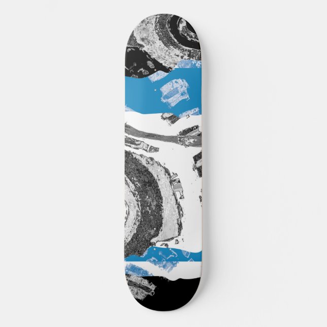Wave Mechanism – Custom Skateboard (7.75" Deck) (Vorderseite)