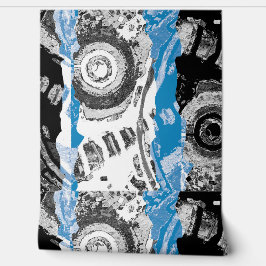 Wave Mechanism – Custom Wallpaper (2' x 4') Tapete