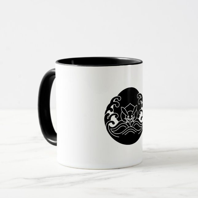 Wave Mond Kaninchen Tasse (Vorderseite Links)
