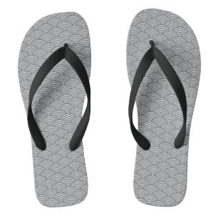 Wave Muster traditionelles japanisches Design Flip Flops