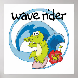 Wave Rider T Shirts und Geschenke Poster