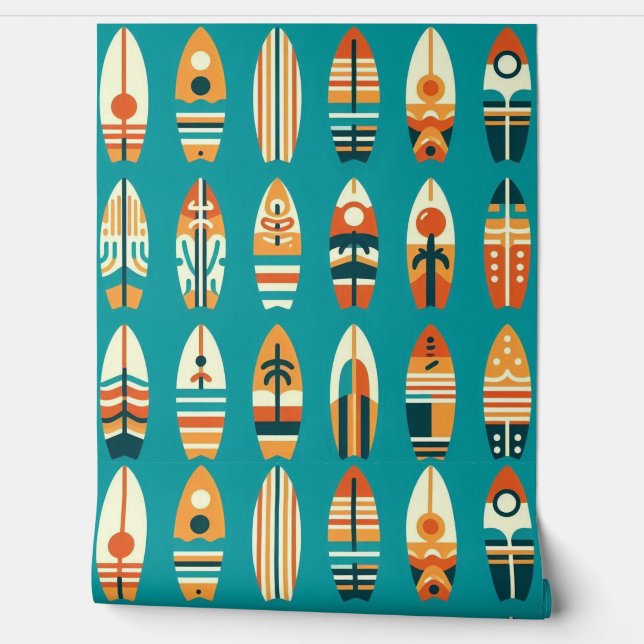 Wave Riders Tapete (Abrollen)