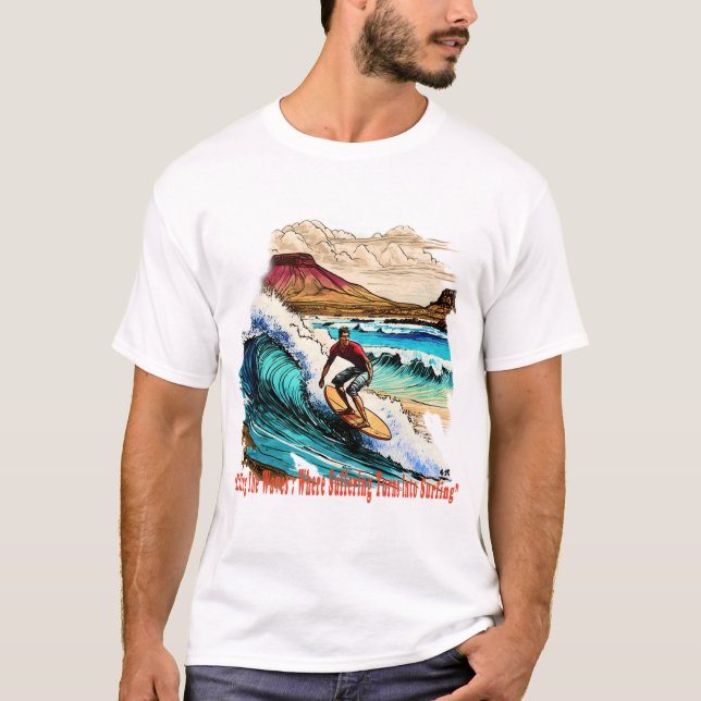 Wave Riding T-Shirt (Vorderseite)